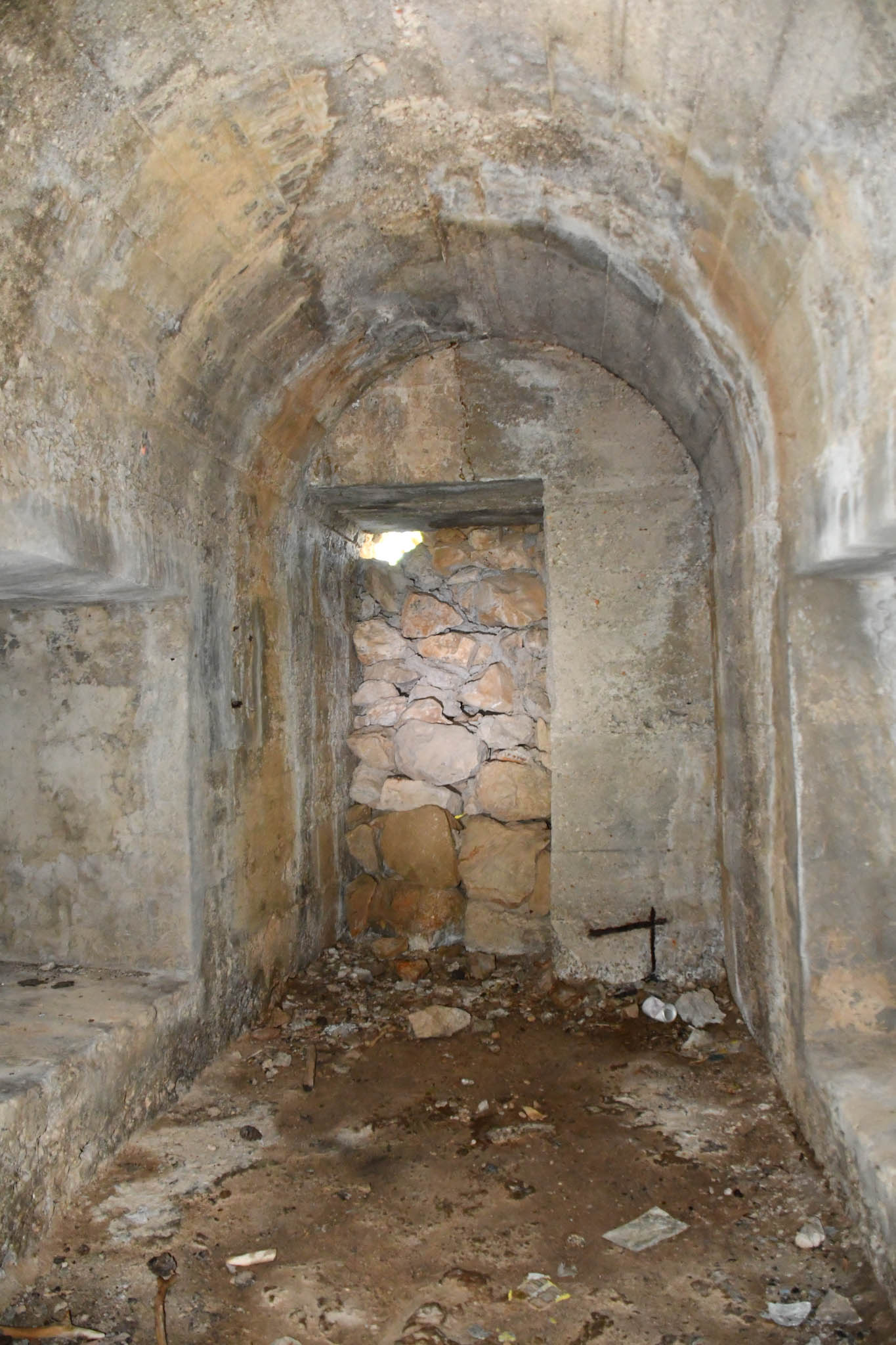 Blocked entrance